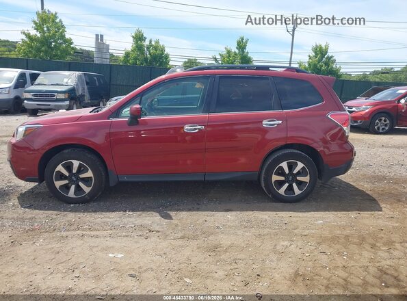 JF2SJAJC0HH455241 2017 SUBARU FORESTER Red სალონის 360-გრადუსიანი ხედი