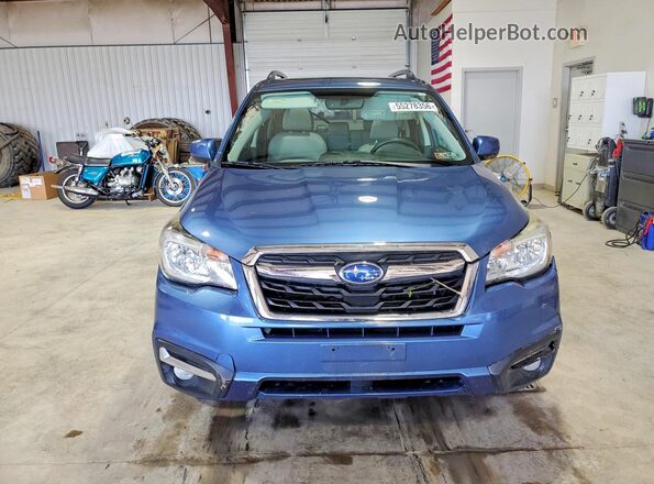 JF2SJAJC0HH484707 2017 SUBARU FORESTER Синий 