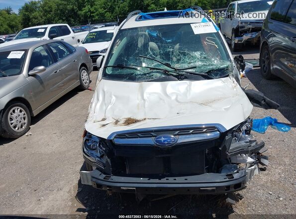 JF2SJAJC1HH461081 2017 SUBARU FORESTER White წინა პანელის ხედი