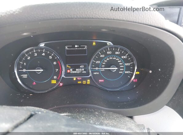 JF2SJAJC1HH461081 2017 SUBARU FORESTER White უკანა სავარძლების ხედი
