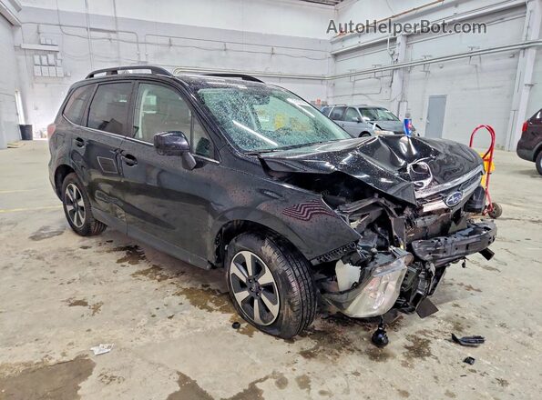 JF2SJAJC1HH557213 2017 SUBARU FORESTER Black წინა მარჯვენა
