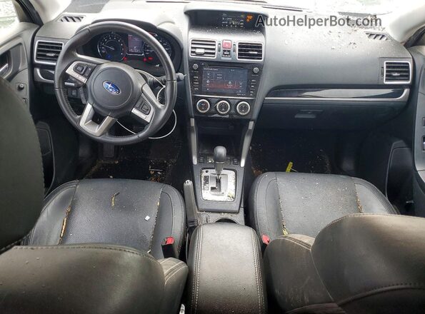 JF2SJAJC2JH499621 2018 SUBARU FORESTER Black Вид панелі приладів