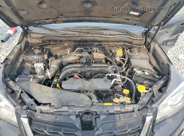 JF2SJAJC2JH499621 2018 SUBARU FORESTER Black Вид підкапотного простору