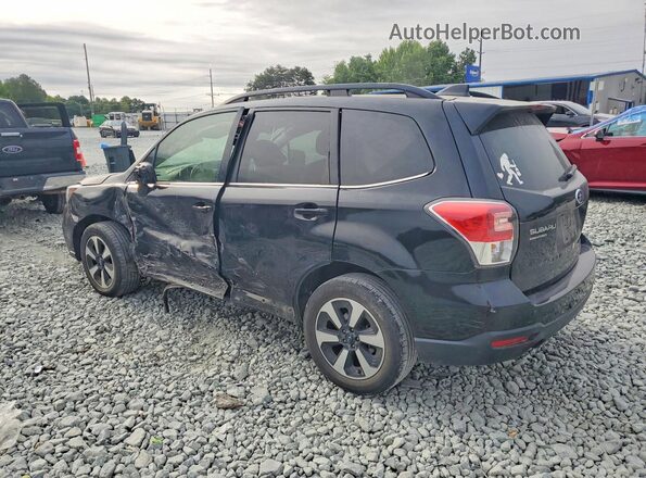 JF2SJAJC2JH499621 2018 SUBARU FORESTER Black Задня ліва чверть