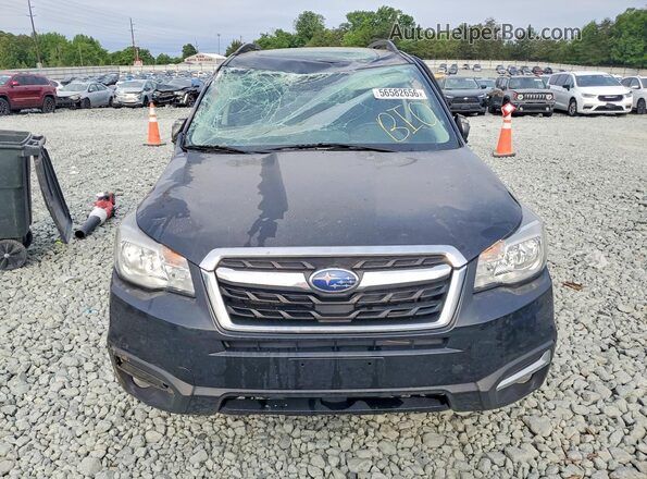 JF2SJAJC2JH499621 2018 SUBARU FORESTER Black Вид спереду
