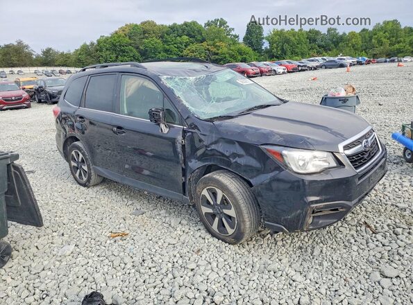 JF2SJAJC2JH499621 2018 SUBARU FORESTER Black Передня права чверть
