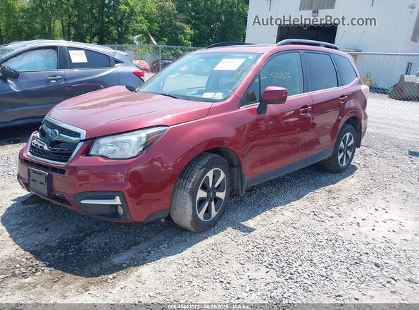 JF2SJAJC4JH444992 2018 SUBARU FORESTER Red Передня ліва чверть