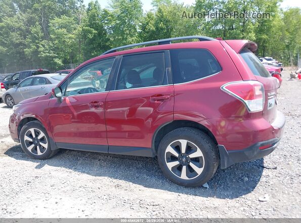 JF2SJAJC4JH444992 2018 SUBARU FORESTER Red Панорамний вид салону 360°