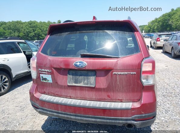 JF2SJAJC4JH444992 2018 SUBARU FORESTER Red 