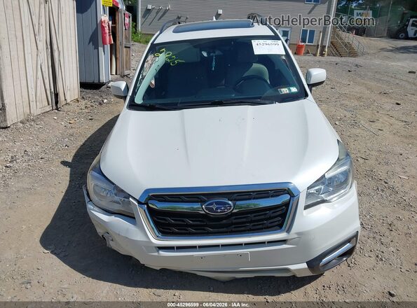 JF2SJAJC6HH562925 2017 SUBARU FORESTER White ხელსაწყოთა პანელის ხედი