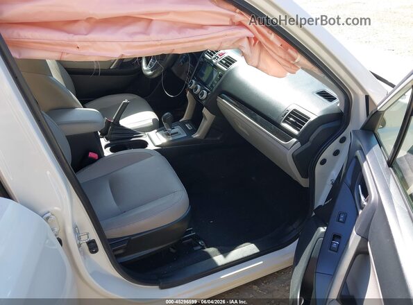 JF2SJAJC6HH562925 2017 SUBARU FORESTER White წინა სალონის ხედი