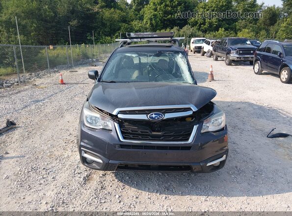 JF2SJAJC7HH572296 2017 SUBARU FORESTER Black ხელსაწყოთა პანელის ხედი