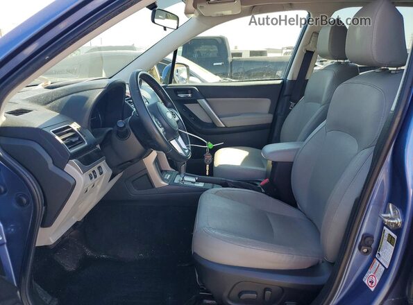 JF2SJALC2JH572581 2018 SUBARU FORESTER Blue 