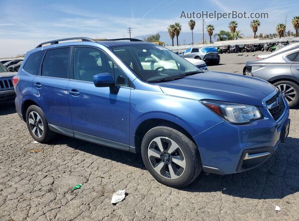 JF2SJALC2JH572581 2018 SUBARU FORESTER Blue 
