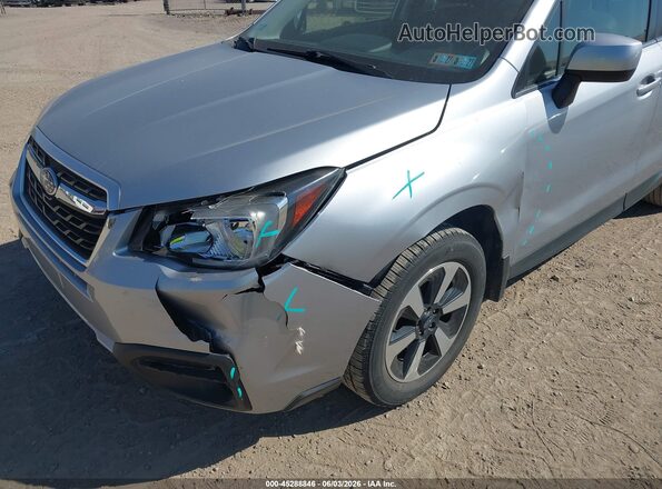JF2SJALC7JH422417 2018 SUBARU FORESTER Silver 