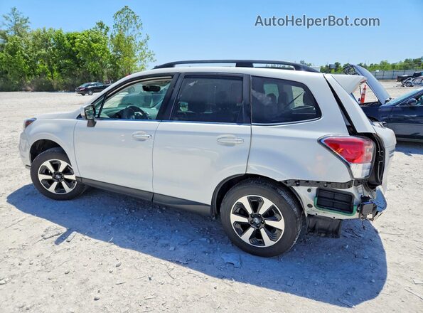 JF2SJARC0JH561683 2018 SUBARU FORESTER White Հետևի ձախ