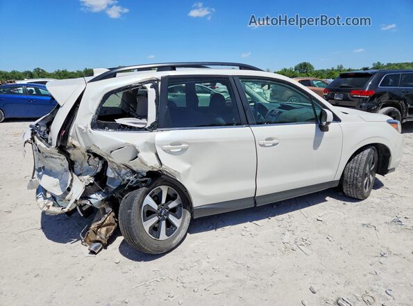 JF2SJARC0JH561683 2018 SUBARU FORESTER White Հետևի աջ
