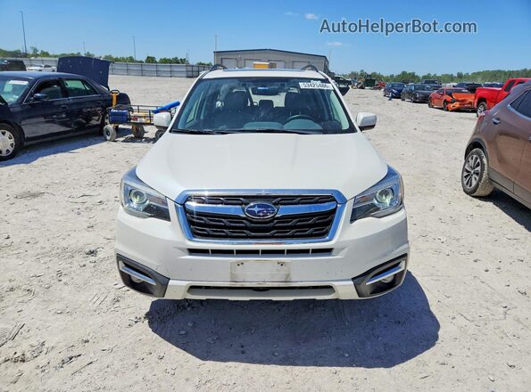 JF2SJARC0JH561683 2018 SUBARU FORESTER White Դիմացի տեսք