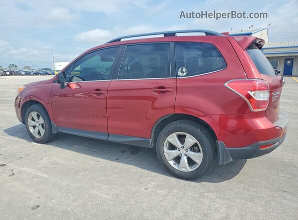 JF2SJARC1GH550121 2016 SUBARU FORESTER Maroon 