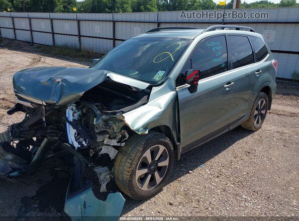 JF2SJARC2HH462700 2017 SUBARU FORESTER Green 