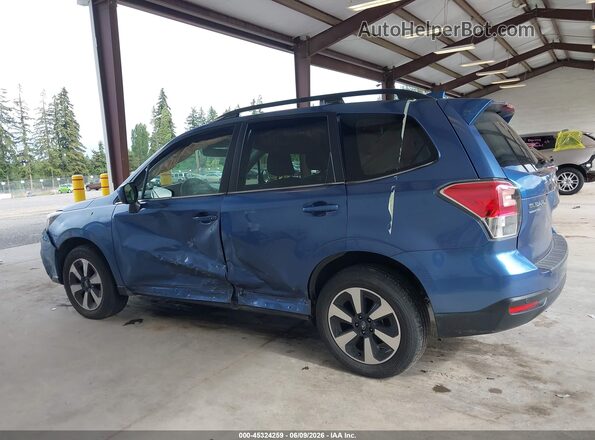 JF2SJARC3HH420407 2017 SUBARU FORESTER Синий Панорамный вид салона 360°