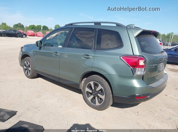 JF2SJARC4JH517394 2018 SUBARU FORESTER Green Հետևի ձախ