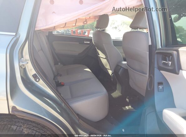 JF2SJARC4JH517394 2018 SUBARU FORESTER Green VIN կոդի պիտակի տեսք