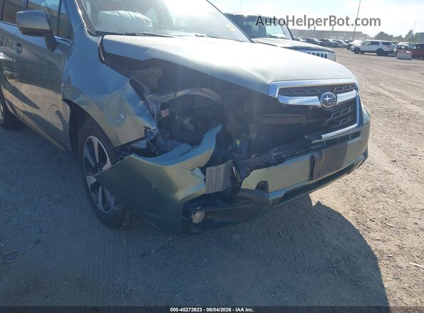 JF2SJARC4JH517394 2018 SUBARU FORESTER Green Դիմացի տեսք
