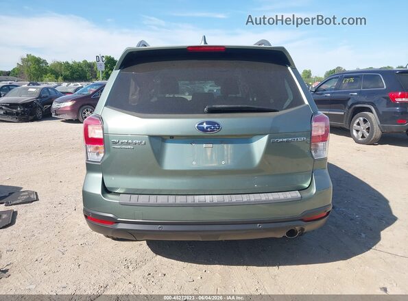 JF2SJARC4JH517394 2018 SUBARU FORESTER Green 