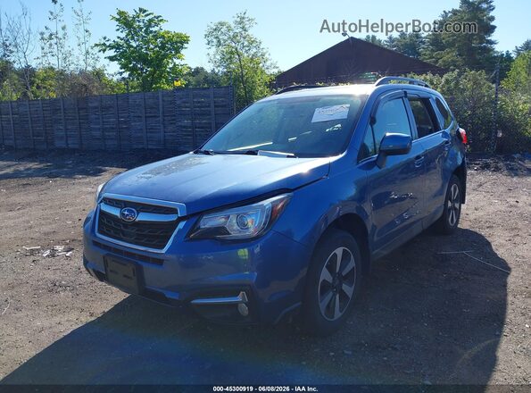 JF2SJARC5HH559681 2017 SUBARU FORESTER Light Blue Front left