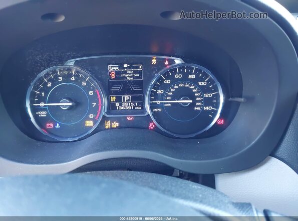 JF2SJARC5HH559681 2017 SUBARU FORESTER Light Blue Rear seats view