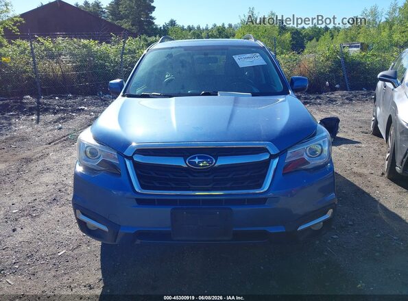 JF2SJARC5HH559681 2017 SUBARU FORESTER Light Blue Instrument cluster view