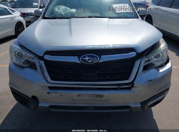 JF2SJARC7HH421673 2017 SUBARU FORESTER Серебряный Вид спереди