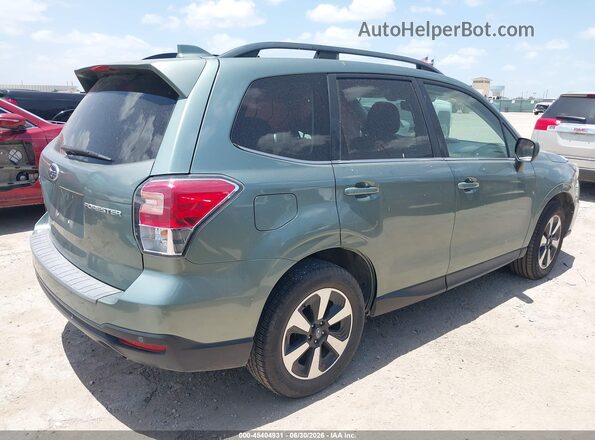 JF2SJARC7JH517812 2018 SUBARU FORESTER Green Trasero derecho