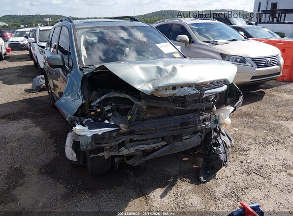 JF2SJARC7JH590856 2018 SUBARU FORESTER Серый Вид спереди