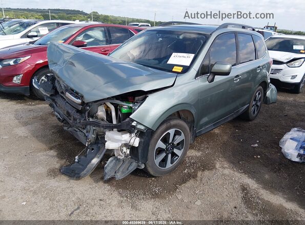 JF2SJARC7JH590856 2018 SUBARU FORESTER Серый Передняя левая четверть