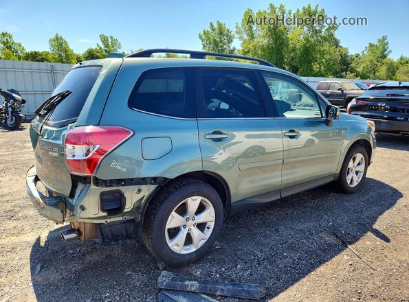 JF2SJARC9GH402850 2016 SUBARU FORESTER Green Rear right