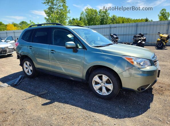 JF2SJARC9GH402850 2016 SUBARU FORESTER Green Front right