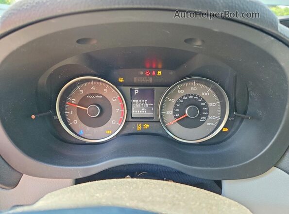 JF2SJARC9GH402850 2016 SUBARU FORESTER Green Instrument cluster view
