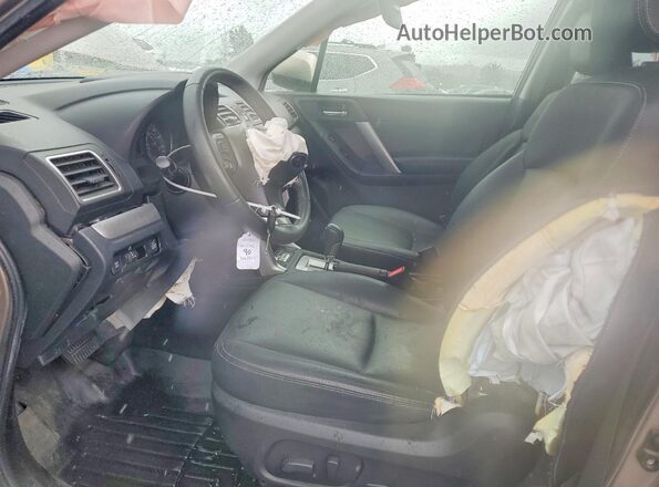 JF2SJARC9GH464068 2016 SUBARU FORESTER Серебряный Вид салона спереди