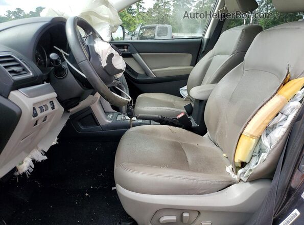 JF2SJARCXGH511186 2016 SUBARU FORESTER Серый Вид салона спереди
