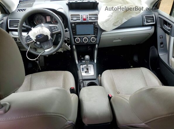 JF2SJARCXGH511186 2016 SUBARU FORESTER Серый Вид панели приборов
