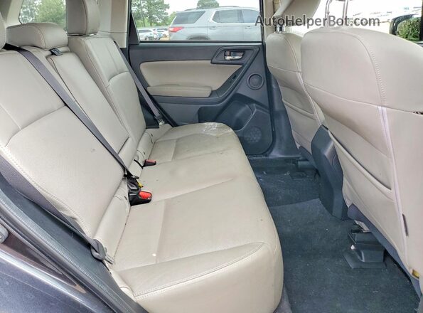 JF2SJARCXGH511186 2016 SUBARU FORESTER Серый Вид задних сидений