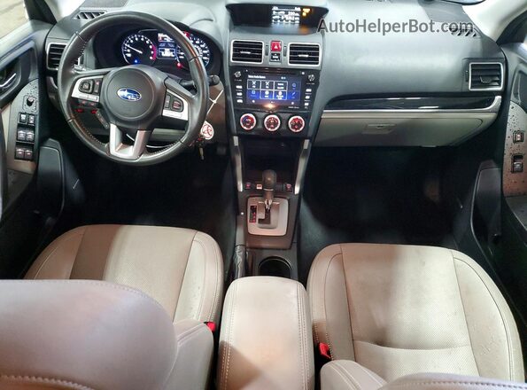 JF2SJARCXHH509939 2017 SUBARU FORESTER White Widok deski rozdzielczej