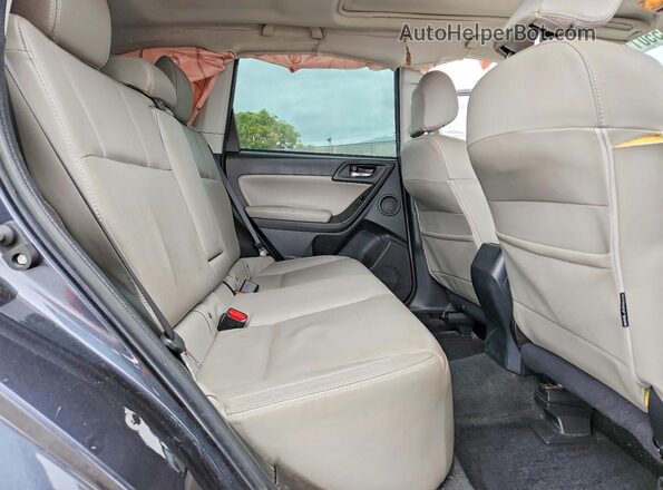 JF2SJARCXJH435248 2018 SUBARU FORESTER Charcoal Widok wnętrza z tyłu