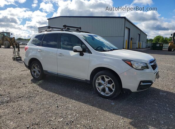 JF2SJATC1HH534561 2017 SUBARU FORESTER White Przód prawy