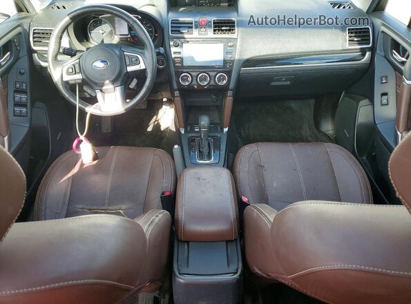 JF2SJATC1HH534561 2017 SUBARU FORESTER White Widok deski rozdzielczej