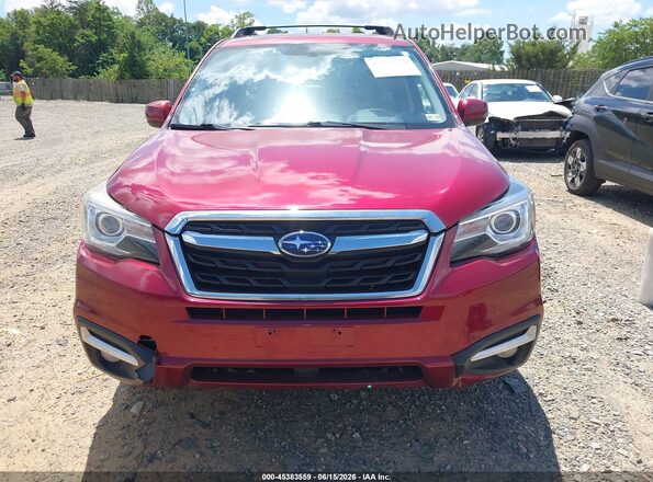 JF2SJATC2HH437174 2017 SUBARU FORESTER Burgundy 