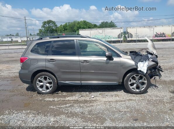 JF2SJATC5HH536216 2017 SUBARU FORESTER Brown Widok wnętrza z tyłu