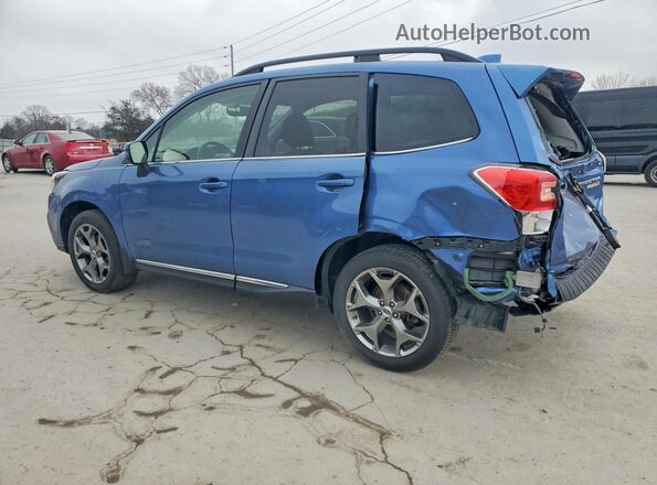 JF2SJATC6HH404632 2017 SUBARU FORESTER Blue Задня ліва чверть